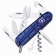 Švýcarský kapesní nůž Victorinox Climber transparentní modrý 1.3703.T2