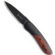 Zavírací nůž s pojistkou  CRKT Delegate EDC-Black Blade (CR1055W)